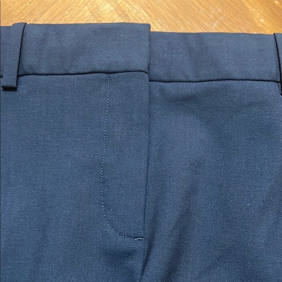 Theory Navy Wool Dress Pants Size 4 Lightweight Career Versatile Classic Staple - Picture 5 of 13